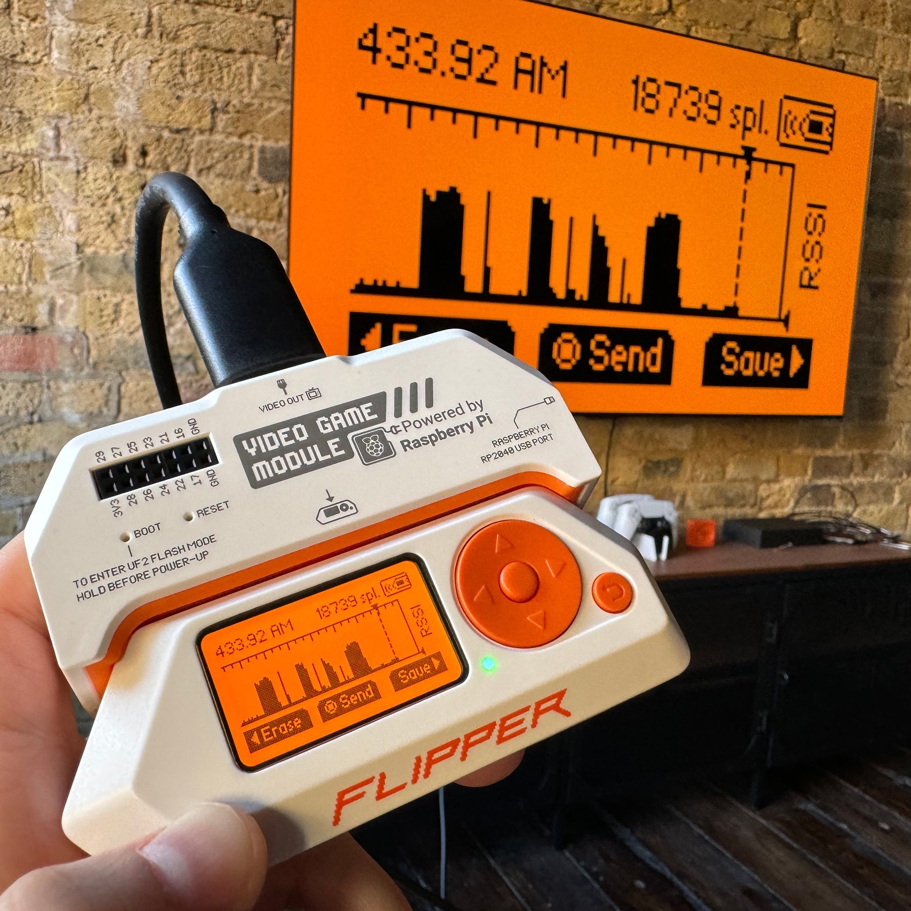 Video Game Module for Flipper Zero